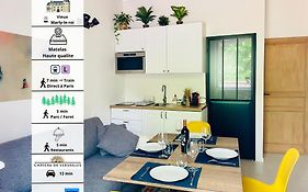 Studio Au Vieux Marly-Le-Roi - Bien Equipe - Matelas De Qualite - 7Min Du Train Vers Paris